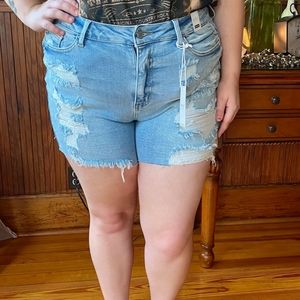 Plus Size Judy Blue High Rise Shorts